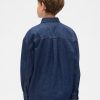 Dětská džínová oversized košile