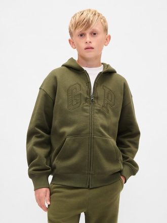 Dětská mikina na zip s logem VintageSoft