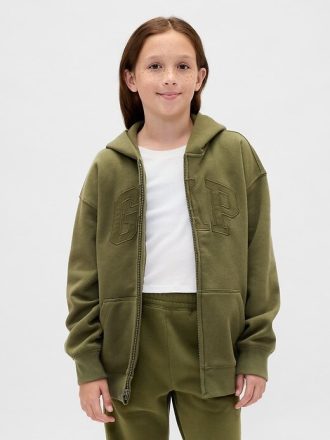 Dětská mikina na zip s logem VintageSoft