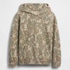 Dětská mikina s kapucí VintageSoft Relaxed Camo